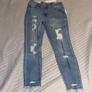 Tinseltown high rise mom jeans